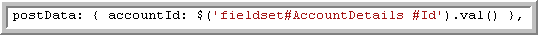 The postData